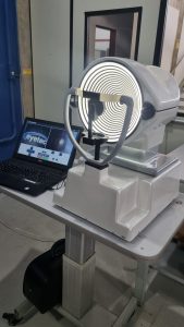 Imagem de um topógrafo de córnea Eyetec.