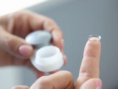 new-clear-contact-lens-finger-medicine-vision-concept